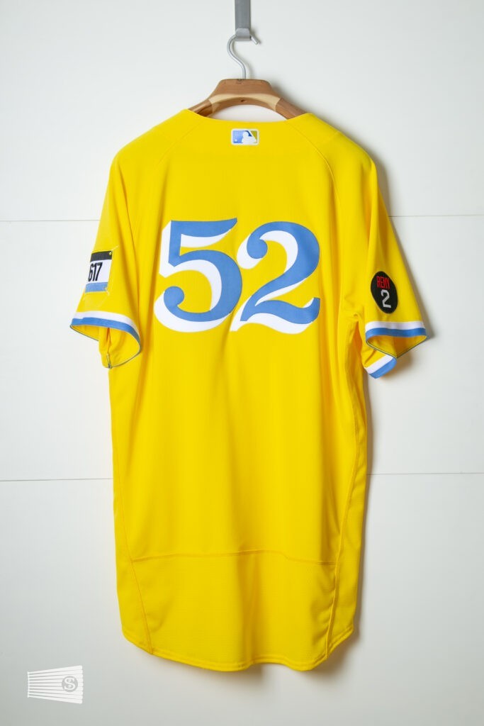 jersey photo on the back view